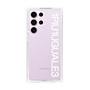 Slim Protection Case for Samsung Galaxy S23 Ultra［ 1PIU1UGUALE3 - Logo - White ］