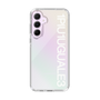 Slim Protection Case for Samsung Galaxy A55［ 1PIU1UGUALE3 - Logo - White ］