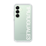 Slim Protection Case for Samsung Galaxy S25［ 1PIU1UGUALE3 - Logo - White ］