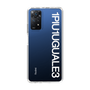 Slim Protection Case for Xiaomi Redmi Note 11 Pro［ 1PIU1UGUALE3 - Logo - White ］