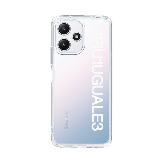Slim Protection Case for Xiaomi 12 5G［ 1PIU1UGUALE3 - Logo - White ］