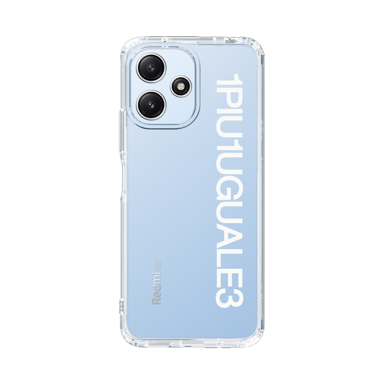 Slim Protection Case for Xiaomi 12 5G［ 1PIU1UGUALE3 - Logo - White ］