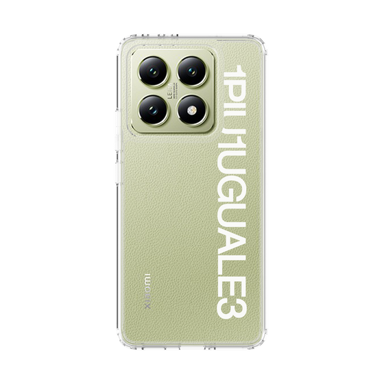 Slim Protection Case［ 1PIU1UGUALE3 - Logo - White ］