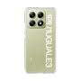 Slim Protection Case［ 1PIU1UGUALE3 - Logo - White ］