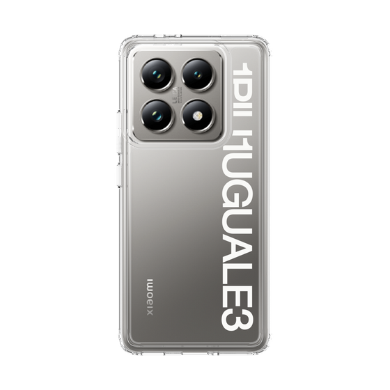 Slim Protection Case［ 1PIU1UGUALE3 - Logo - White ］