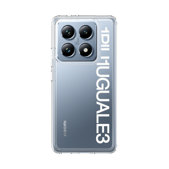 Slim Protection Case［ 1PIU1UGUALE3 - Logo - White ］