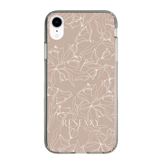 Slim Protection Case［ RESEXXY - Flower - Beige ］