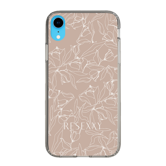 Slim Protection Case［ RESEXXY - Flower - Beige ］