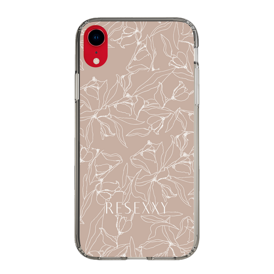 Slim Protection Case［ RESEXXY - Flower - Beige ］
