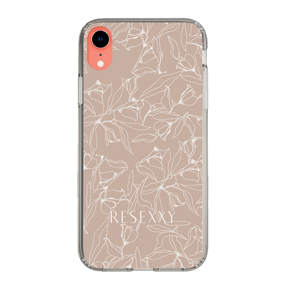 Slim Protection Case［ RESEXXY - Flower - Beige ］