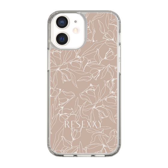 Slim Protection Case［ RESEXXY - Flower - Beige ］