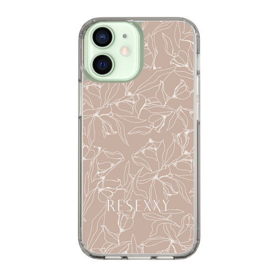 Slim Protection Case［ RESEXXY - Flower - Beige ］