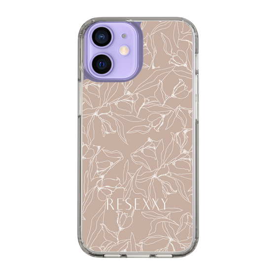 Slim Protection Case［ RESEXXY - Flower - Beige ］