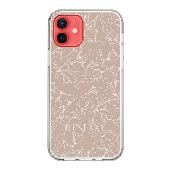 Slim Protection Case［ RESEXXY - Flower - Beige ］