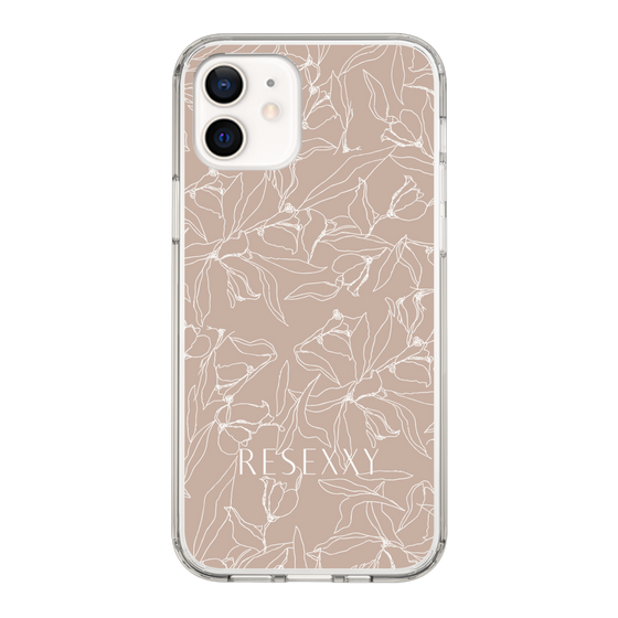 Slim Protection Case［ RESEXXY - Flower - Beige ］
