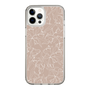 Slim Protection Case［ RESEXXY - Flower - Beige ］