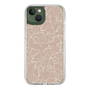 Slim Protection Case［ RESEXXY - Flower - Beige ］