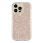 Slim Protection Case［ RESEXXY - Flower - Beige ］
