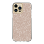 Slim Protection Case［ RESEXXY - Flower - Beige ］