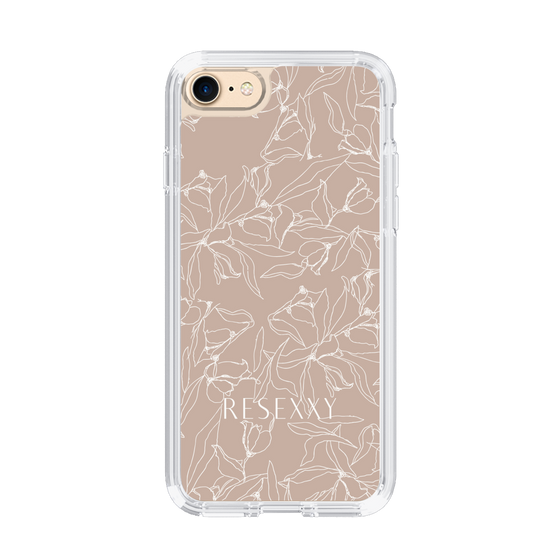 Slim Protection Case［ RESEXXY - Flower - Beige ］