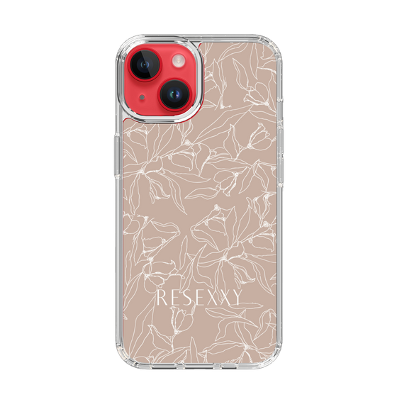 Slim Protection Case［ RESEXXY - Flower - Beige ］