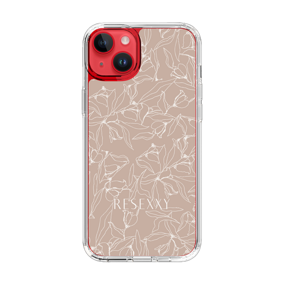 Slim Protection Case［ RESEXXY - Flower - Beige ］