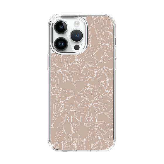 Slim Protection Case［ RESEXXY - Flower - Beige ］