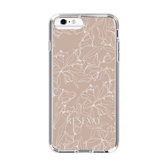 Slim Protection Case［ RESEXXY - Flower - Beige ］