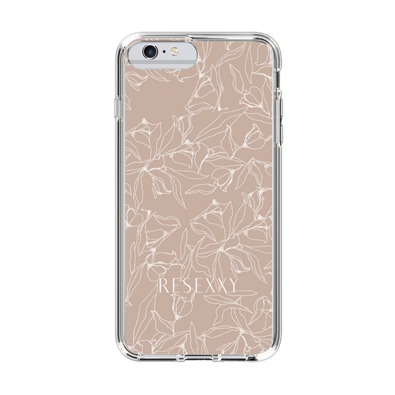 Slim Protection Case［ RESEXXY - Flower - Beige ］