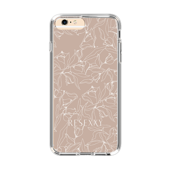 Slim Protection Case［ RESEXXY - Flower - Beige ］