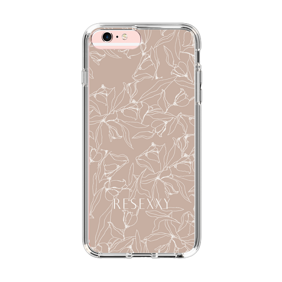 Slim Protection Case［ RESEXXY - Flower - Beige ］