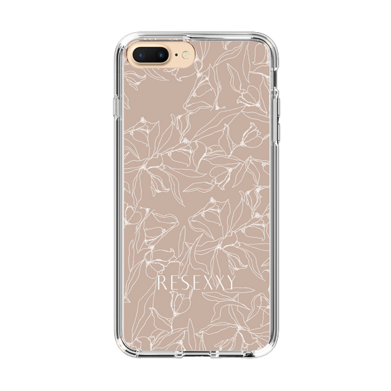 Slim Protection Case［ RESEXXY - Flower - Beige ］