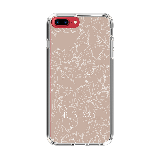 Slim Protection Case［ RESEXXY - Flower - Beige ］