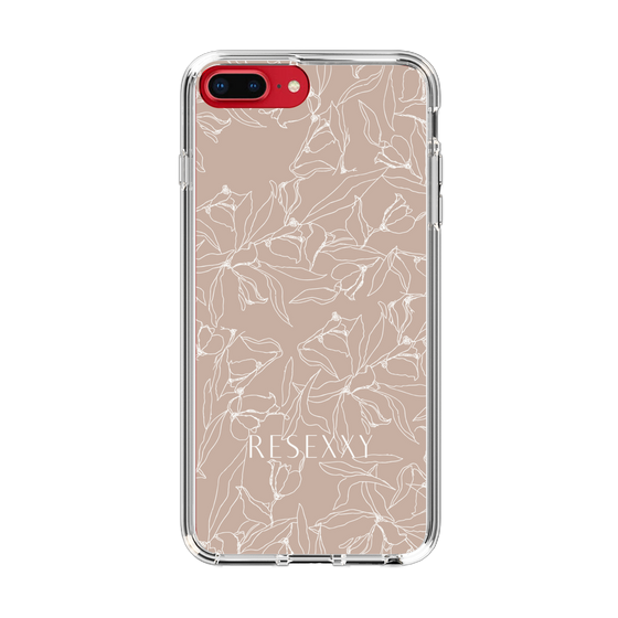 Slim Protection Case［ RESEXXY - Flower - Beige ］