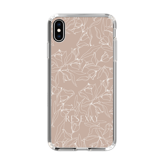 Slim Protection Case［ RESEXXY - Flower - Beige ］