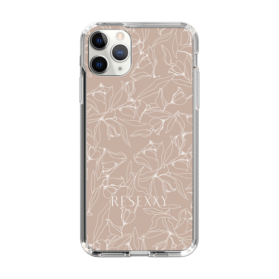 Slim Protection Case［ RESEXXY - Flower - Beige ］
