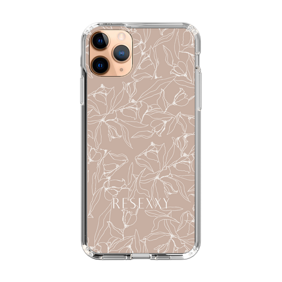 Slim Protection Case［ RESEXXY - Flower - Beige ］