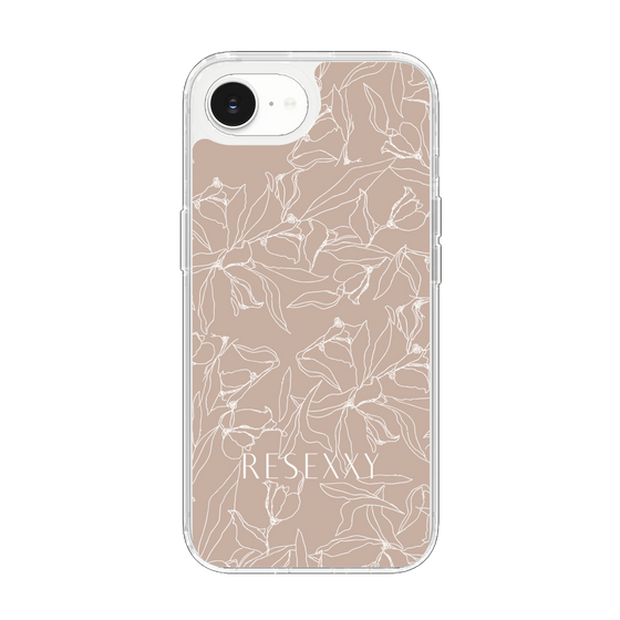 Slim Protection Case［ RESEXXY - Flower - Beige ］