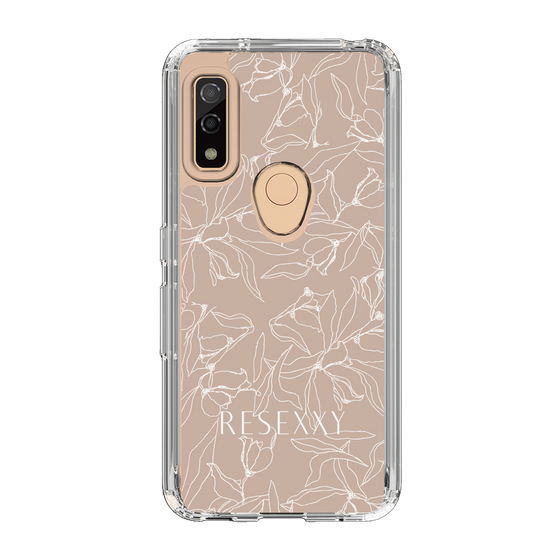 Slim Protection Case［ RESEXXY - Flower - Beige ］