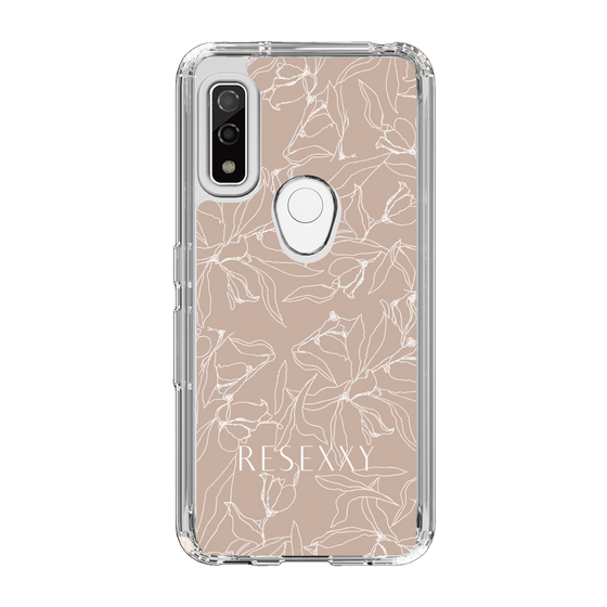 Slim Protection Case［ RESEXXY - Flower - Beige ］