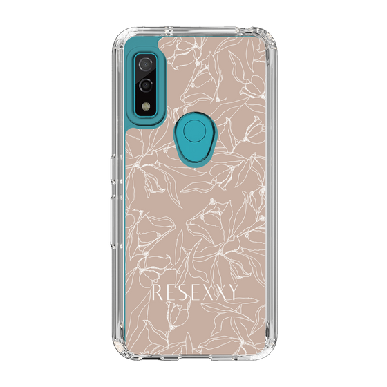 Slim Protection Case［ RESEXXY - Flower - Beige ］