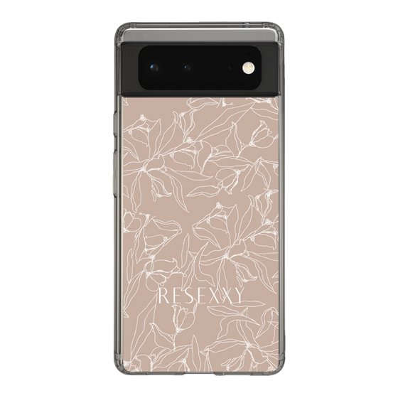 Slim Protection Case［ RESEXXY - Flower - Beige ］