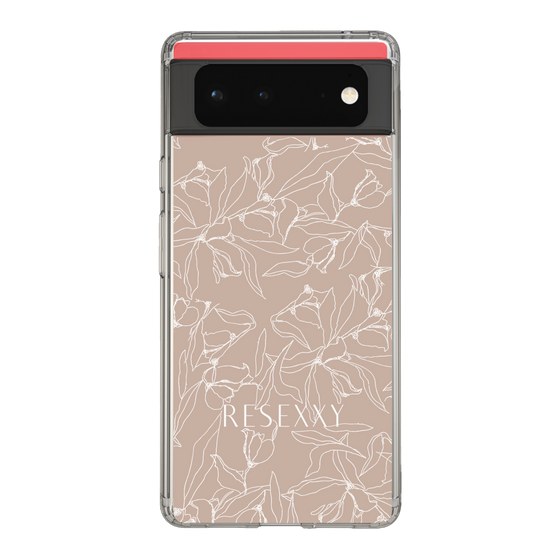 Slim Protection Case［ RESEXXY - Flower - Beige ］