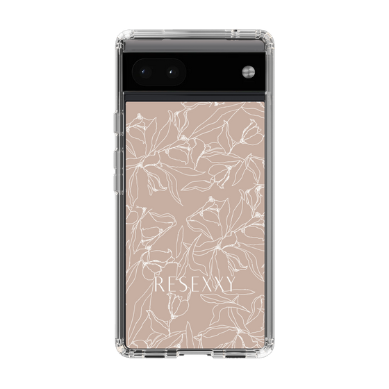 Slim Protection Case［ RESEXXY - Flower - Beige ］