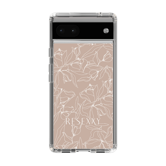 Slim Protection Case［ RESEXXY - Flower - Beige ］