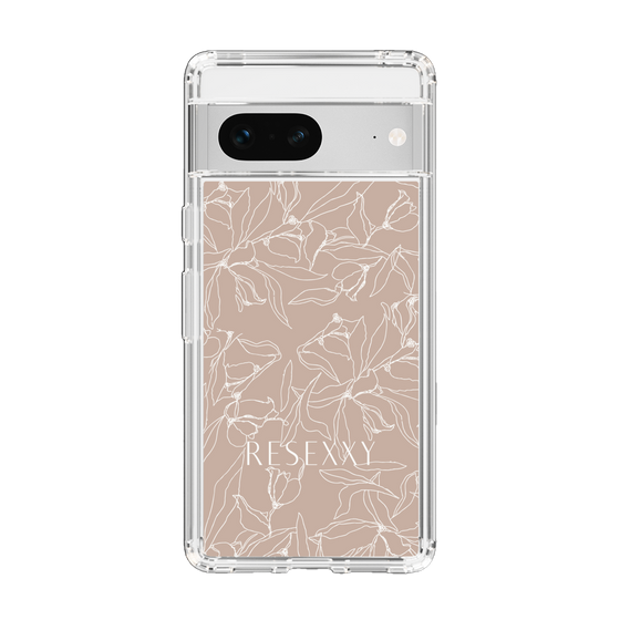 Slim Protection Case［ RESEXXY - Flower - Beige ］