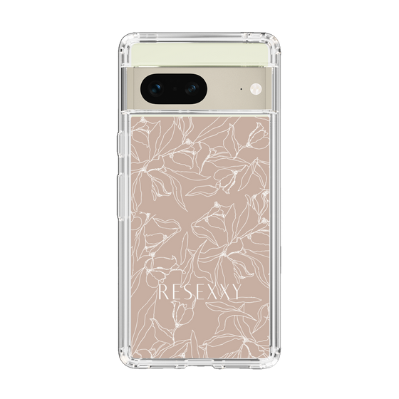 Slim Protection Case［ RESEXXY - Flower - Beige ］