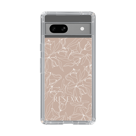 Slim Protection Case［ RESEXXY - Flower - Beige ］