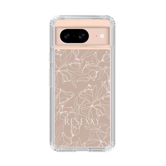 Slim Protection Case［ RESEXXY - Flower - Beige ］
