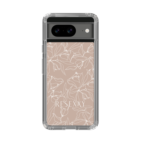Slim Protection Case［ RESEXXY - Flower - Beige ］